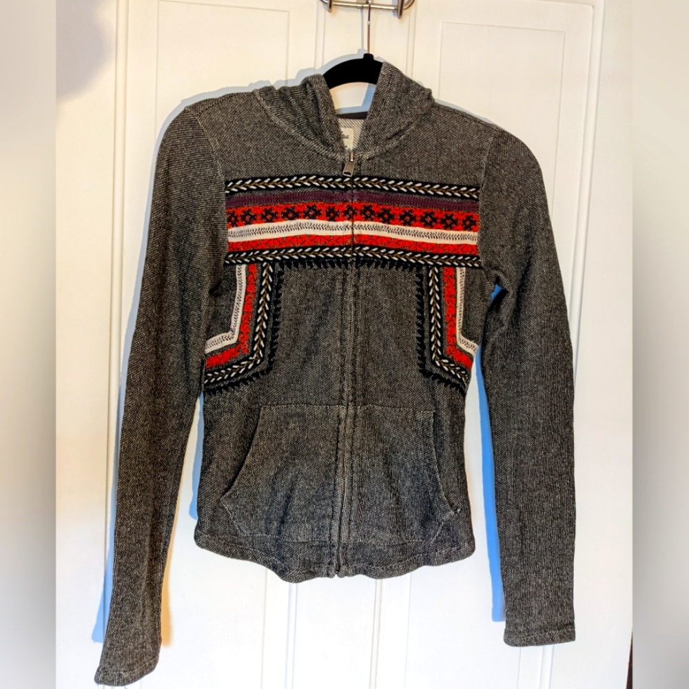 Lucky Brand Lucky Lotus Zipped Hoodie
